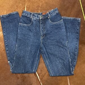 Vintage Western Lawman Classic High Rise Women's Denim Jeans